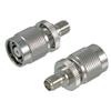 同轴线缆适配器，反极性SMA插座/反极性TNC插头的图片