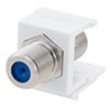 Keystone Coaxial F/F Coupler Insert in White的图片