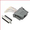 模块化适配器，DB25 公头 / RJ45 (8x8) 插座50 μ / 0.762 μm 厚镀金层的图片